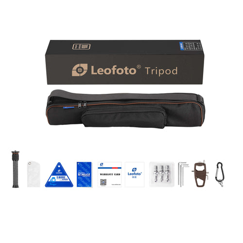 Leofoto LS-324C Ranger Series 4 Section Carbon Fibre Tripod with LH-40LR Ball Head