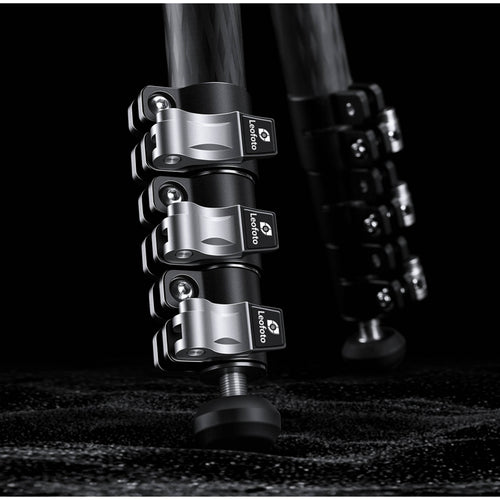 Leofoto LV-284C Manba Video Series Carbon Fibre 4 Section Tripod with BV-5 Video Head