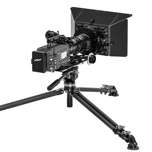 Leofoto LVC-253C Cinematic Video Series 3 Section Tripod with BV-15 Video Head