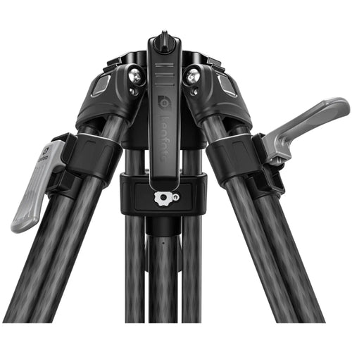 Leofoto LVF-143C+FH-5L Professional Carbon Fibre Video Tripod with FH-5L Video Fluid Head
