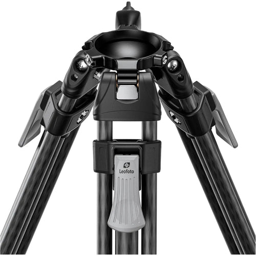 Leofoto LVF-143C+FH-5L Professional Carbon Fibre Video Tripod with FH-5L Video Fluid Head