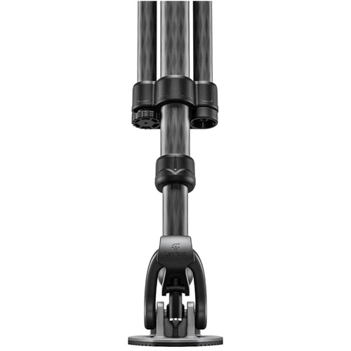 Leofoto LVF-143C+FH-5L Professional Carbon Fibre Video Tripod with FH-5L Video Fluid Head