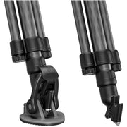 Leofoto LVF-143C+FH-5L Professional Carbon Fibre Video Tripod with FH-5L Video Fluid Head