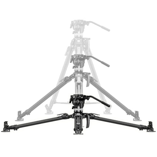 Leofoto LVF-143C+FH-5L Professional Carbon Fibre Video Tripod with FH-5L Video Fluid Head