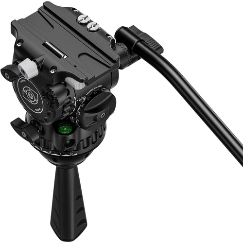 Leofoto LVF-163C+FH-20 Professional Carbon Fibre Video Tripod with FH-20 Video Fluid Head