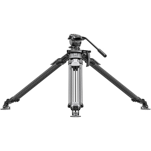 Leofoto LVF-163C+FH-20 Professional Carbon Fibre Video Tripod with FH-20 Video Fluid Head