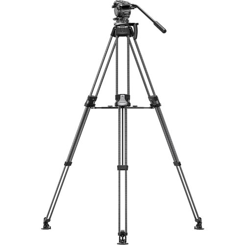 Leofoto LVF-163C+FH-20 Professional Carbon Fibre Video Tripod with FH-20 Video Fluid Head