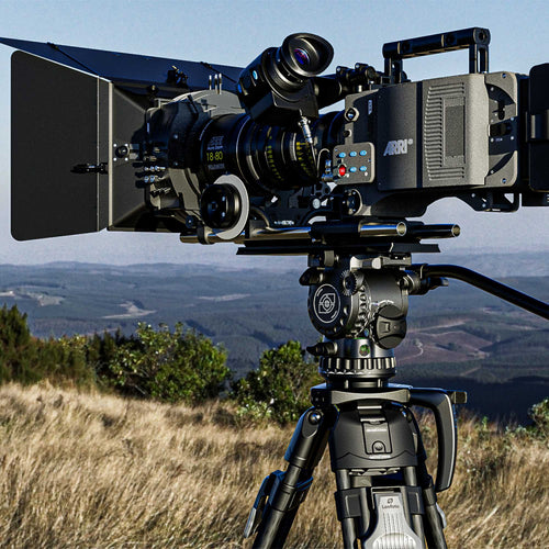 Leofoto LVF-163C+FH-20 Professional Carbon Fibre Video Tripod with FH-20 Video Fluid Head