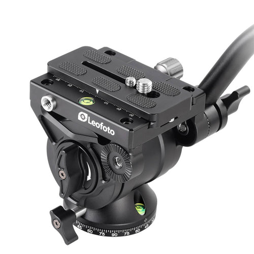 Leofoto LVM-324C Manba Video Series 4 Section Tripod with BV-10 Video Head