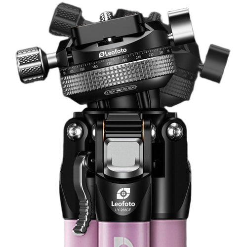 Leofoto LY-265CF-G Mr.Y Series Carbon Fibre Tripod with Inverted Ball Head