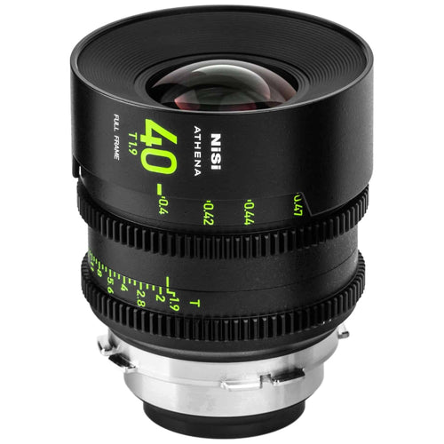 NiSi 40mm Athena Prime Full Frame Cinema Lens T1.9 (PL Mount)