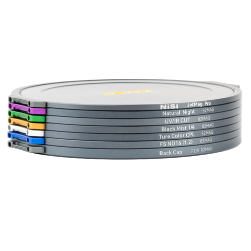 NiSi 82mm JetMag Pro Pure Mist 1/4 82MAG Magnetic Filter (White Mist)