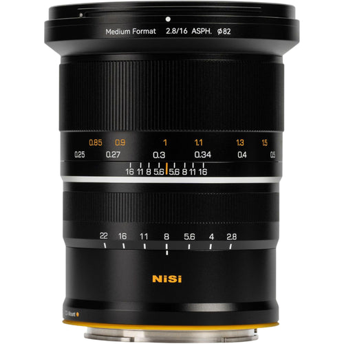NiSi 16mm f/2.8 ASPH. Ultra-Wide Medium Format Lens (Hasselblad XCD Mount)