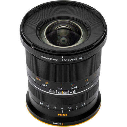 NiSi 16mm f/2.8 ASPH. Ultra-Wide Medium Format Lens (Hasselblad XCD Mount)