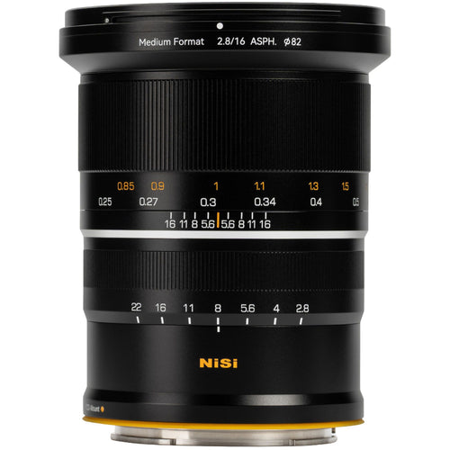 NiSi 16mm f/2.8 ASPH. Ultra-Wide Medium Format Lens (Hasselblad XCD Mount)