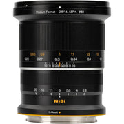 NiSi 16mm f/2.8 ASPH. Ultra-Wide Medium Format Lens (Fujifilm G-Mount)