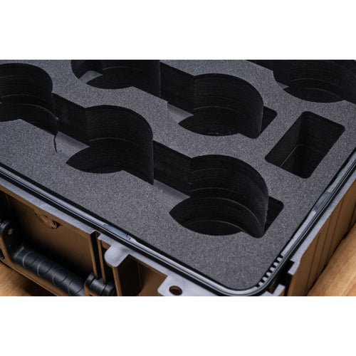 NiSi Aureus Cinema Lens Hardshell Case for 8 Lenses (Fits 8 x Aureus Cinema Lenses)