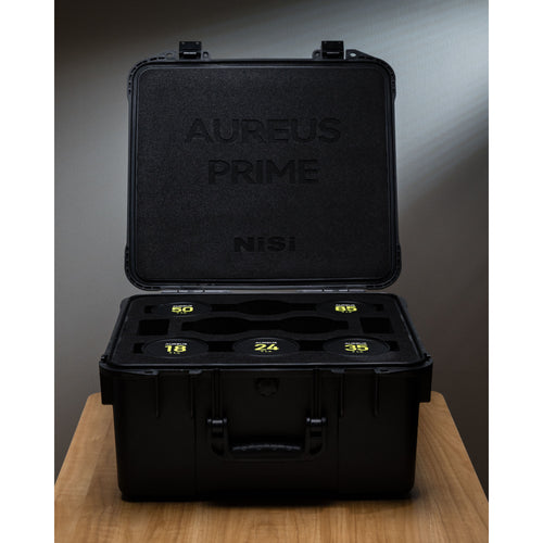 NiSi Aureus Cinema Lens Hardshell Case for 8 Lenses (Fits 8 x Aureus Cinema Lenses)