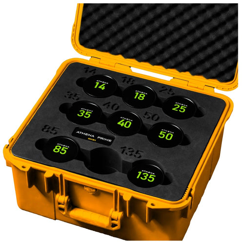 NiSi ATHENA PRIME Full Frame Cinema 8 Lens Master Kit (RF Mount)