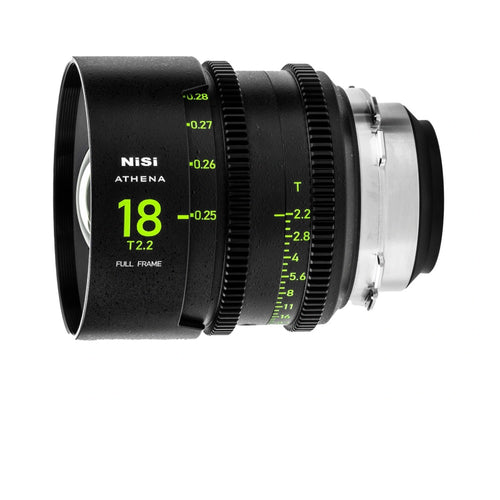 NiSi ATHENA PRIME 18mm T2.2 Full Frame Cinema Lens (RF Mount)