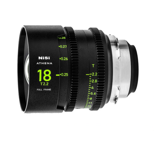 NiSi ATHENA PRIME 18mm T2.2 Full Frame Cinema Lens (L Mount)