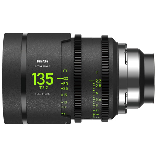 NiSi 135mm ATHENA PRIME Full Frame Cinema Lens T2.2 (PL Mount)