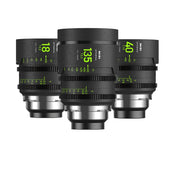 NiSi ATHENA PRIME Full Frame Cinema 3 Lens Add-On Kit (PL Mount)