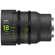 NiSi ATHENA PRIME 18mm T2.2 Full Frame Cinema Lens (E Mount, No Drop In Filter)