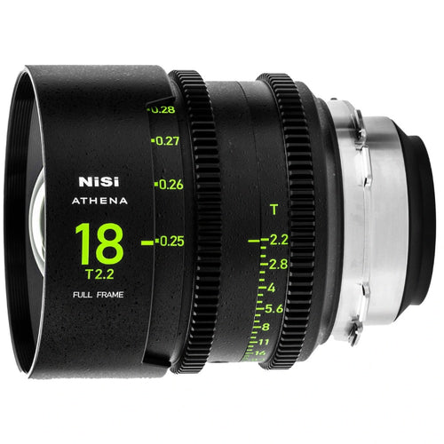 NiSi ATHENA PRIME 18mm T2.2 Full Frame Cinema Lens (E Mount)