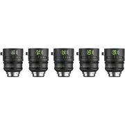 NiSi Aureus Prime Full Frame T1.4 Cinema Lens Kit - Includes 5 Lenses + Hard Case (PL Mount)