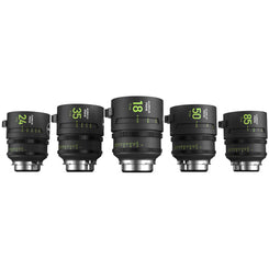 NiSi Aureus Prime Full Frame T1.4 Cinema Lens Kit - Includes 5 Lenses + Hard Case (PL Mount)
