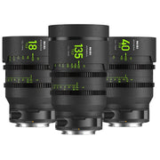 NiSi ATHENA PRIME Full Frame Cinema 3 Lens Add-On Kit (E Mount)