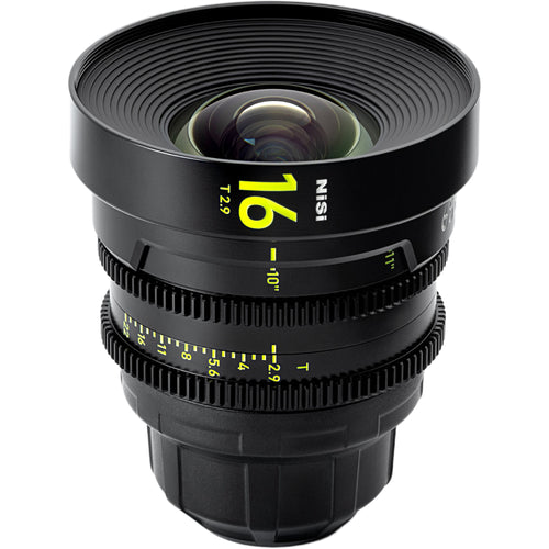 NiSi 65 PRIME 16mm T2.9 Large Format Cinema Lens (PL Mount)