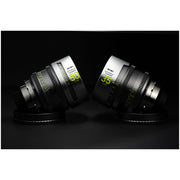 NiSi ATHENA TUNED PRIME Limited Edition Full Frame Cinema Lens Kit with 5 Lenses 14mm T2.4, 25mm T1.9, 35mm T1.9, 50mm T1.9, 85mm T1.9 + Grey Hard Case (PL Mount)