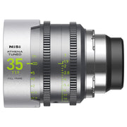 NiSi ATHENA TUNED PRIME Limited Edition Full Frame Cinema Lens Kit with 5 Lenses 14mm T2.4, 25mm T1.9, 35mm T1.9, 50mm T1.9, 85mm T1.9 + Grey Hard Case (PL Mount)