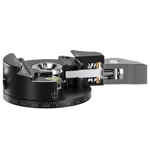 Leofoto PCL-52 52mm Lever Release Panning Clamp and NP-50 Plate