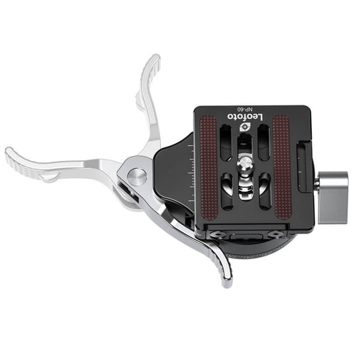 Leofoto PCL-52 52mm Lever Release Panning Clamp and NP-50 Plate