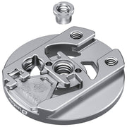 Leofoto PM-01 Magnetic Quick Mount Plate for Mobile Phones - Silver