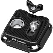 Leofoto QP-38P Quick Release Plate - Black