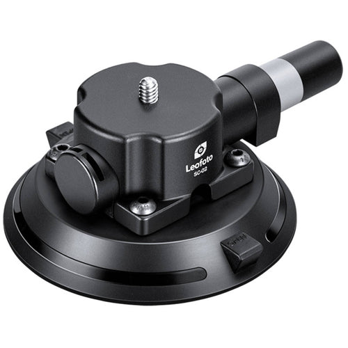 Leofoto SC-02 100mm Suction Cup with PC-90II and 93mm Magic Arm