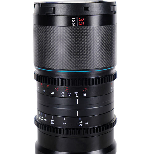 Sirui Saturn 35mm T2.9 1.6x Carbon Fiber Full-Frame Anamorphic Lens (Nikon Z, Neutral Flare)