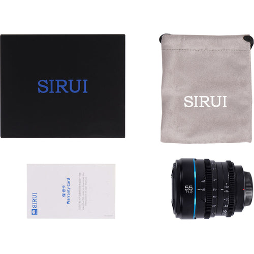 Sirui Nightwalker 55mm T1.2 S35 Cine Lens - Black