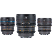 Sirui Nightwalker T1.2 S35 Cine Lens Set - Gun Metal Grey