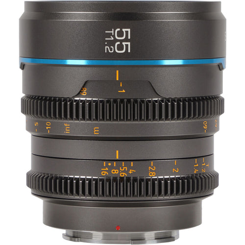 Sirui Nightwalker 55mm T1.2 S35 Cine Lens - Gun Metal Grey