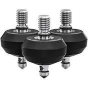 Leofoto TFV Tripod Rubber Feet with Retractable Spikes for 3/8