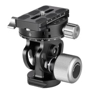 Leofoto VH-10 2-Way Monopod Head with Panning Clamp and BPL-50N Plate