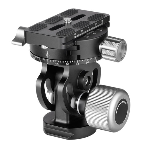 Leofoto VH-10 2-Way Monopod Head with Panning Clamp and BPL-50N Plate