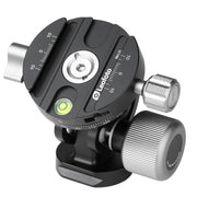 Leofoto VH-10 2-Way Monopod Head with Panning Clamp and BPL-50N Plate