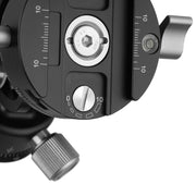 Leofoto VH-20 2-Way Monopod Head with Panning Clamp and BPL-50N Plate