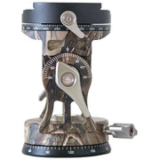 Leofoto VH-30R 2-Way Monopod Head with Panning Clamp and PU-100D Plate - Camouflage
